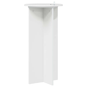 Βάση φυτών 2 pcs Γυαλιστερό Λευκό 40 x 40 x 80 cm - Pakobazaar