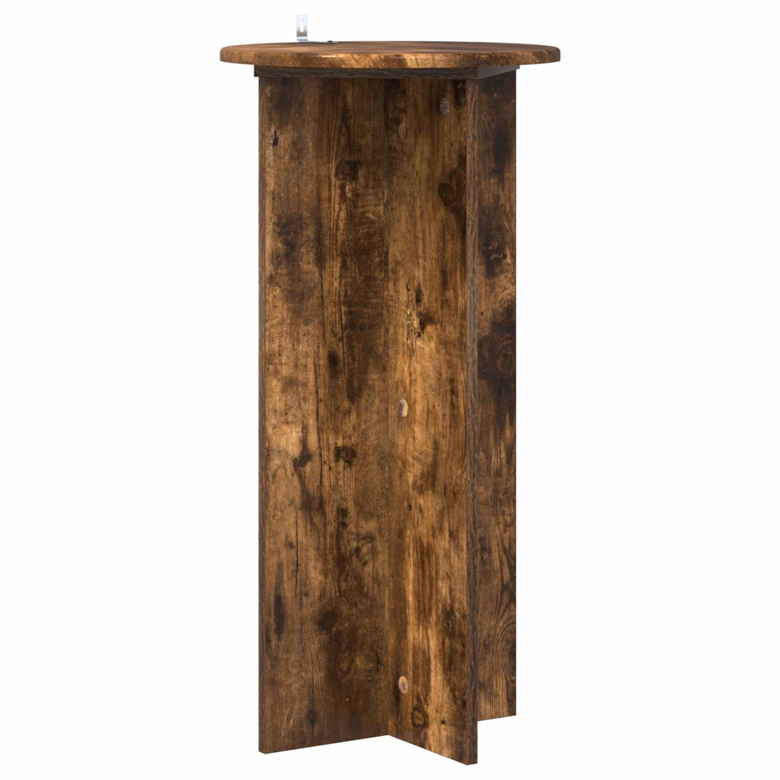 Βάση φυτών 2 pcs Καπνισμένο Ξύλο Δρυός 40 x 40 x 80 cm - Pakobazaar