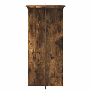 Βάση φυτών 2 pcs Καπνισμένο Ξύλο Δρυός 40 x 40 x 80 cm - Pakobazaar