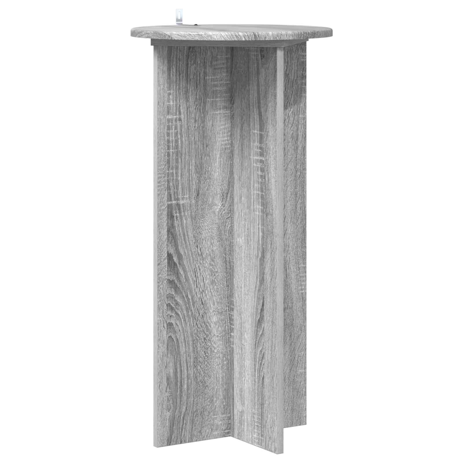 Βάση φυτών 2 pcs Γκρι Sonoma 40 x 40 x 80 cm Επεξεργασμένο Ξύλο - Pakobazaar