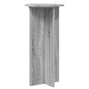 Βάση φυτών 2 pcs Γκρι Sonoma 40 x 40 x 80 cm Επεξεργασμένο Ξύλο - Pakobazaar