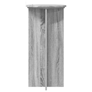 Βάση φυτών 2 pcs Γκρι Sonoma 40 x 40 x 80 cm Επεξεργασμένο Ξύλο - Pakobazaar