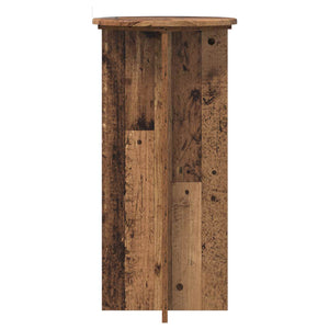 Βάση φυτών 2 pcs Παλαιωμένο ξύλο 40 x 40 x 80 cm - Pakobazaar