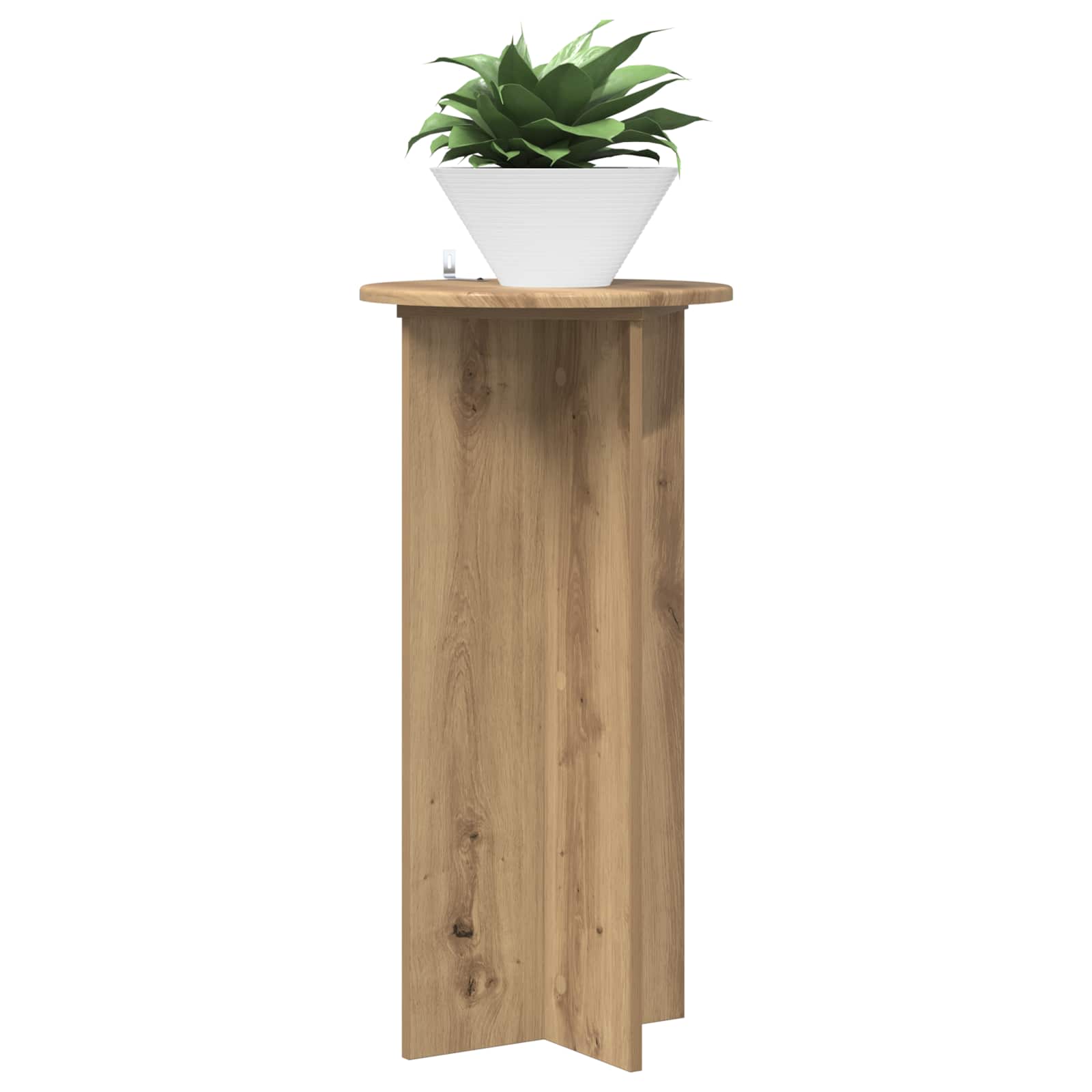 Βάση φυτών 2 pcs Artisan Δρυς 40 x 40 x 80 cm - Pakobazaar