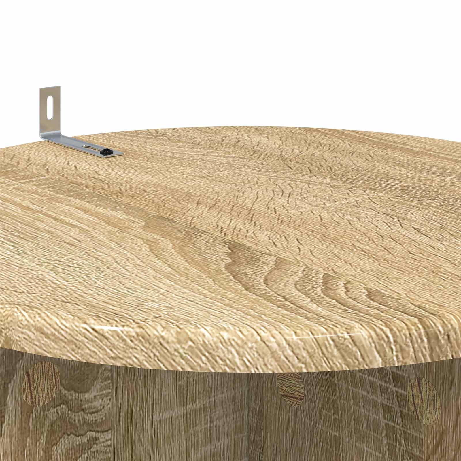 Βάση φυτών 2 pcs Sonoma Δρυς Ø40 x 60 εκ. Επεξεργασμένο Ξύλο - Pakobazaar