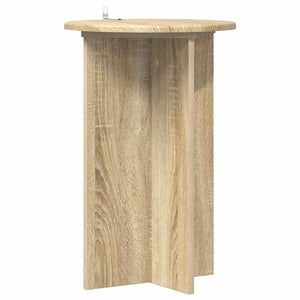 Βάση φυτών 2 pcs Sonoma Δρυς Ø40 x 60 εκ. Επεξεργασμένο Ξύλο - Pakobazaar