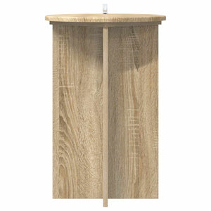 Βάση φυτών 2 pcs Sonoma Δρυς Ø40 x 60 εκ. Επεξεργασμένο Ξύλο - Pakobazaar