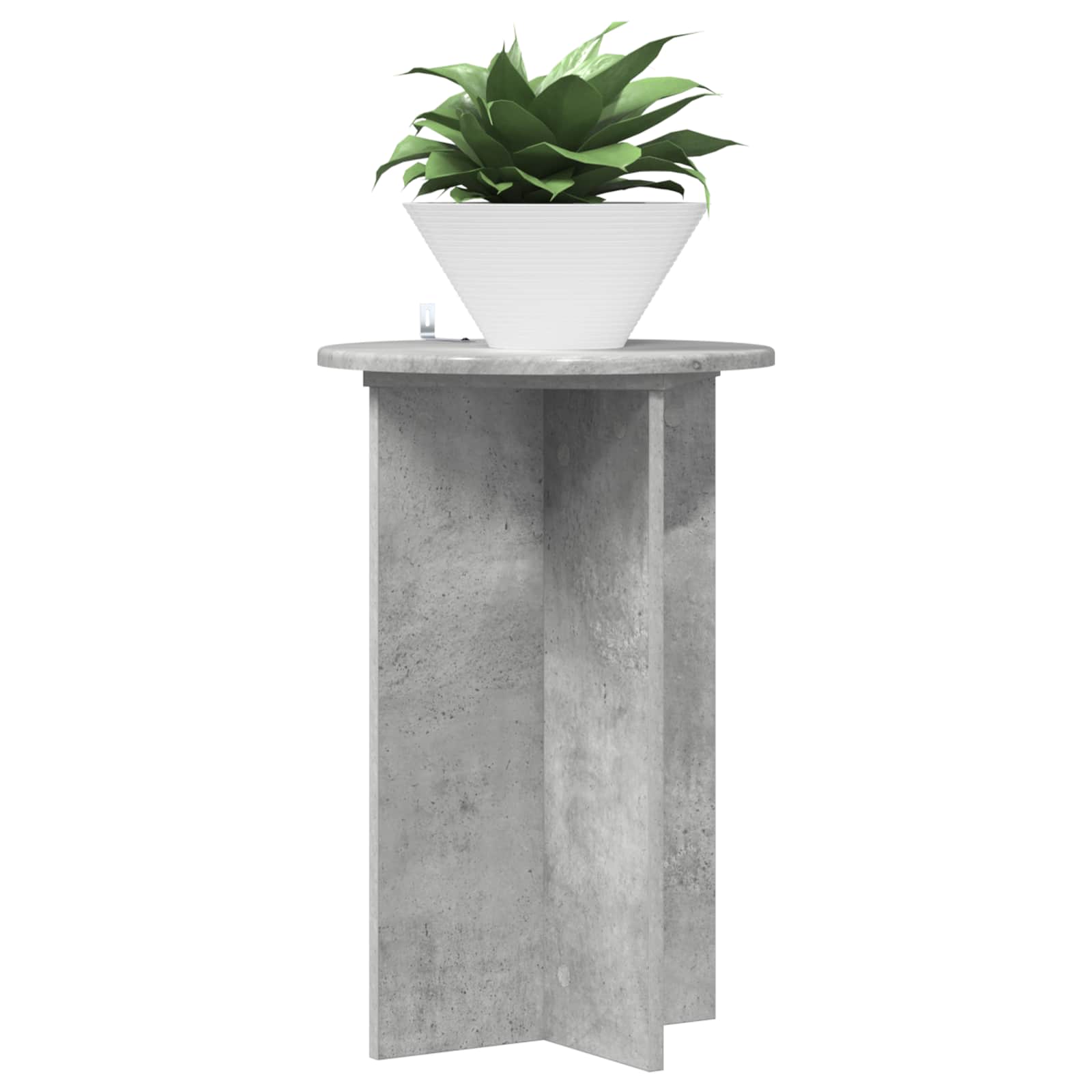 Βάση φυτών 2 pcs Γκρι Σκυροδέματος Ø40 x 60 εκ. - Pakobazaar