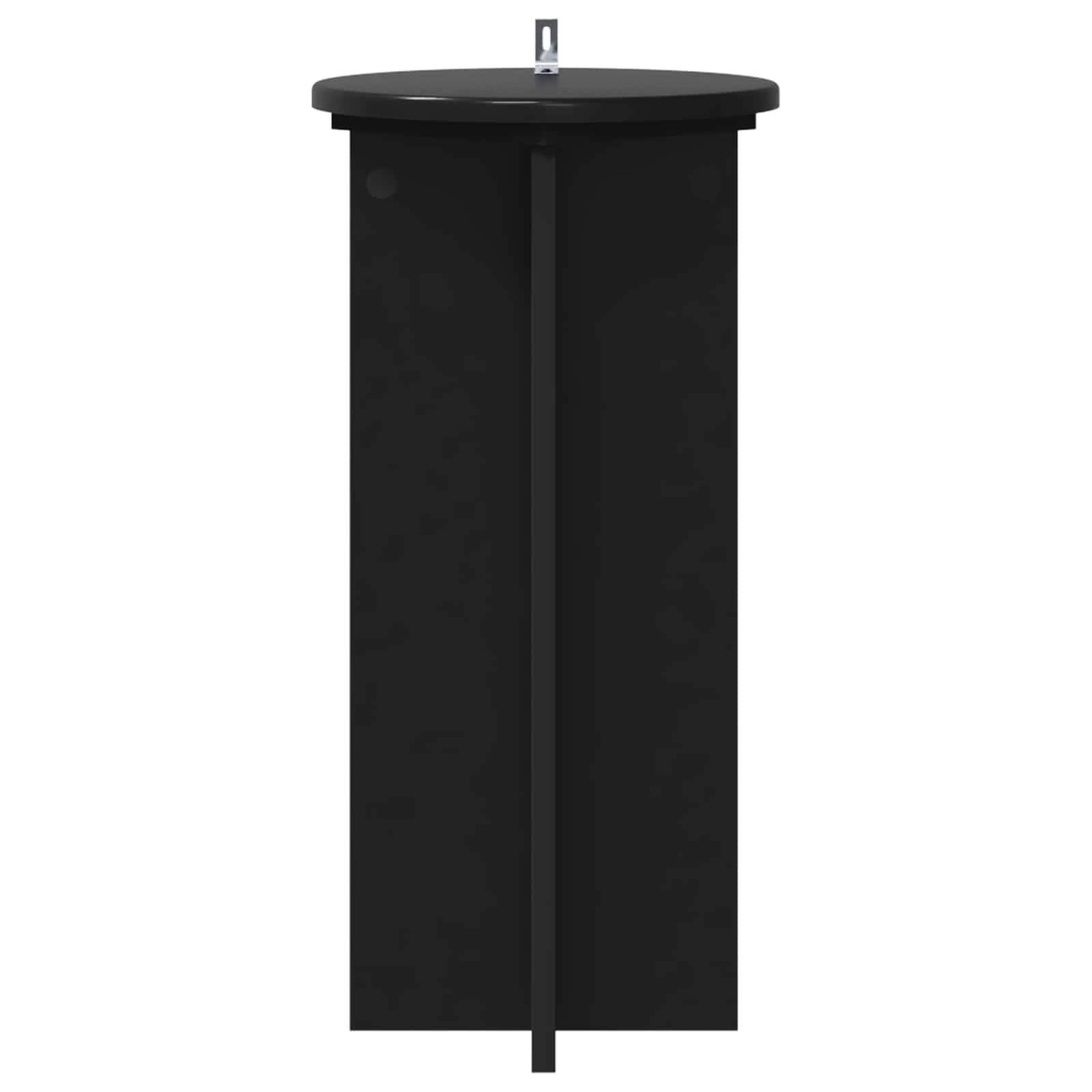Βάση φυτών 2 pcs Μαύρο 29,5 x 29,5 x 60 εκ. Επεξεργασμένο Ξύλο - Pakobazaar