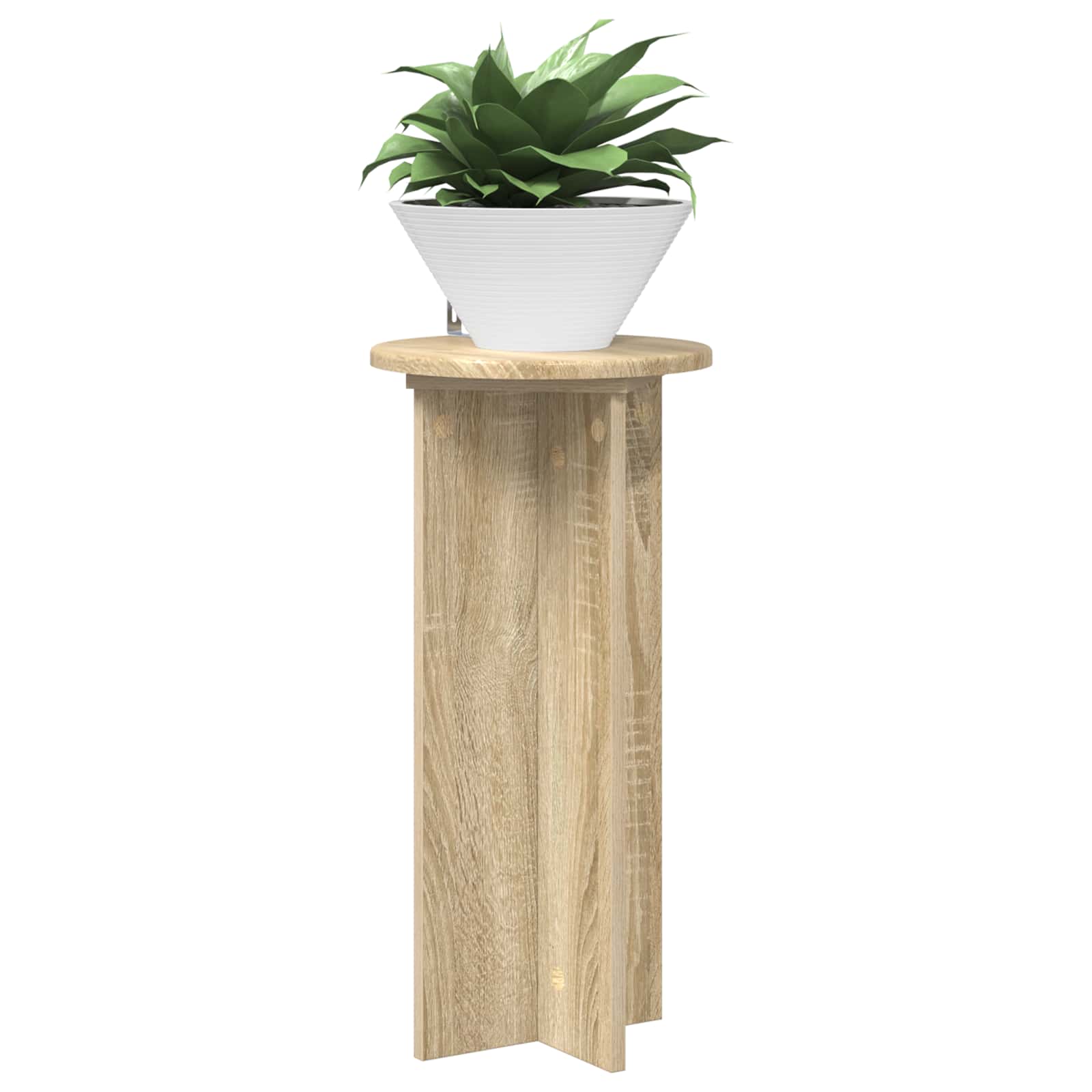 Βάση φυτών 2 pcs Sonoma Δρυς 29,5 x 29,5 x 60 εκ. - Pakobazaar
