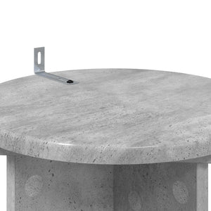 Βάση φυτών 2 pcs Γκρι Σκυροδέματος 29,5 x 29,5 x 60 εκ. - Pakobazaar