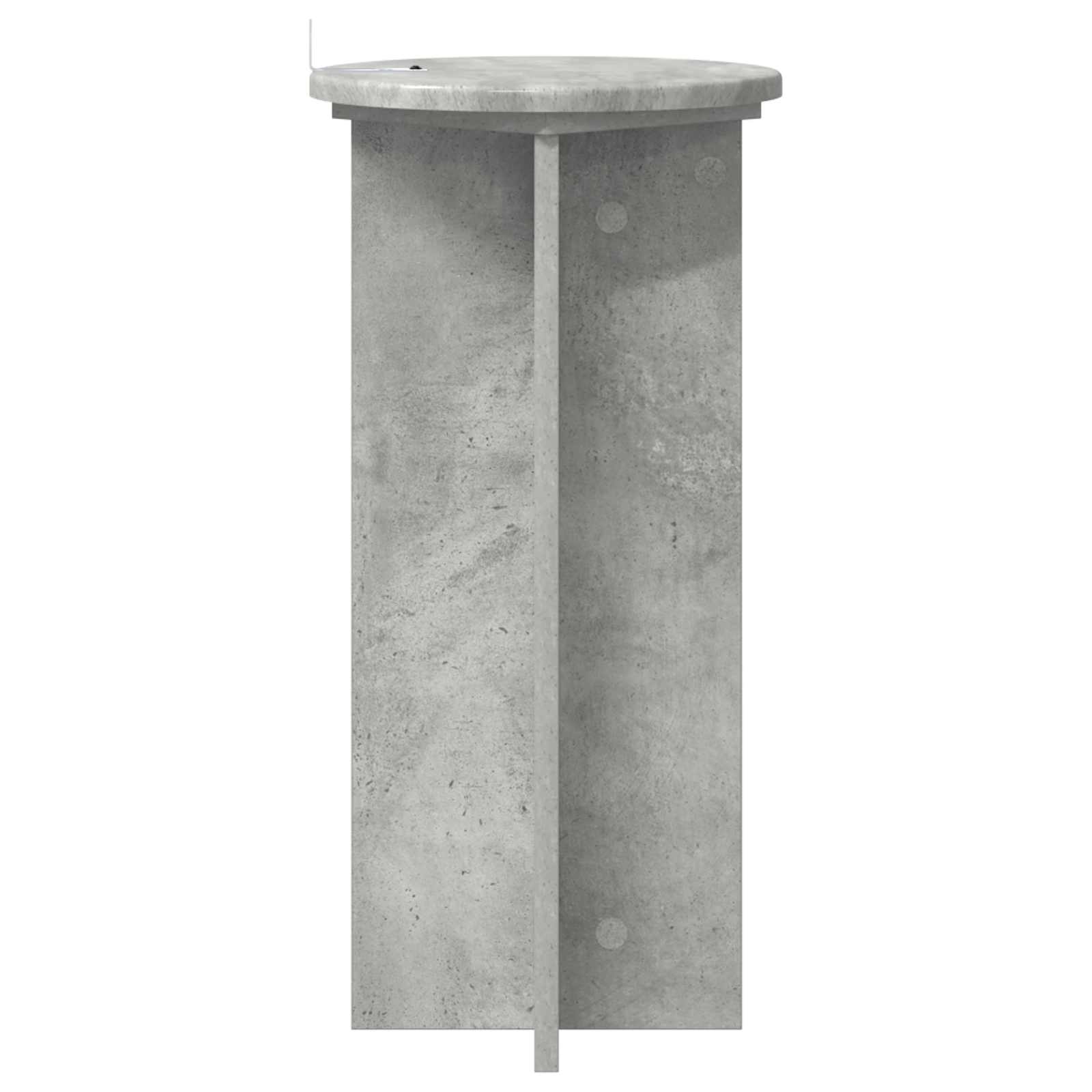 Βάση φυτών 2 pcs Γκρι Σκυροδέματος 29,5 x 29,5 x 60 εκ. - Pakobazaar