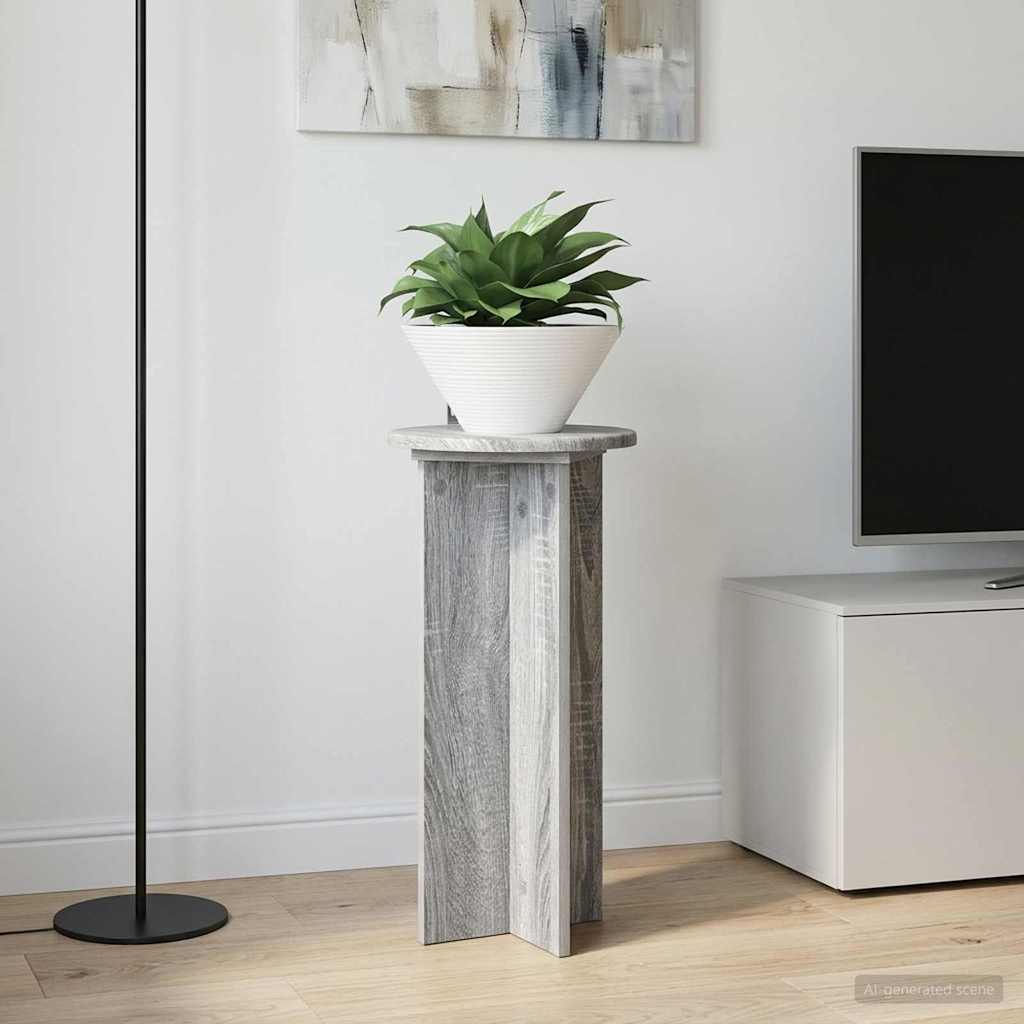 Βάση φυτών 2 pcs Γκρι Sonoma 29,5 x 29,5 x 60 εκ. - Pakobazaar