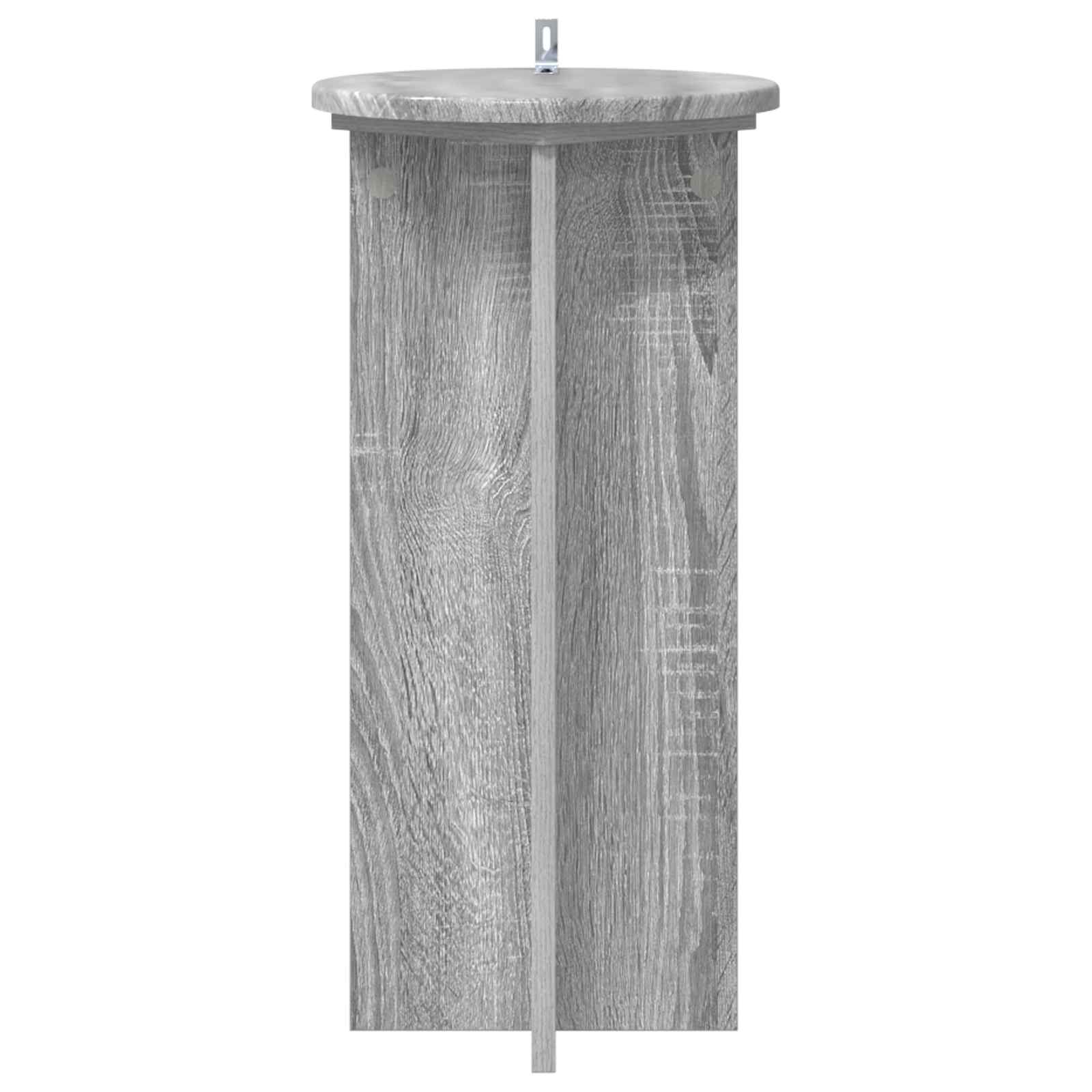 Βάση φυτών 2 pcs Γκρι Sonoma 29,5 x 29,5 x 60 εκ. - Pakobazaar