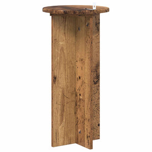 Βάση φυτών 2 pcs Παλαιωμένο ξύλο 29,5 x 29,5 x 60 εκ. - Pakobazaar