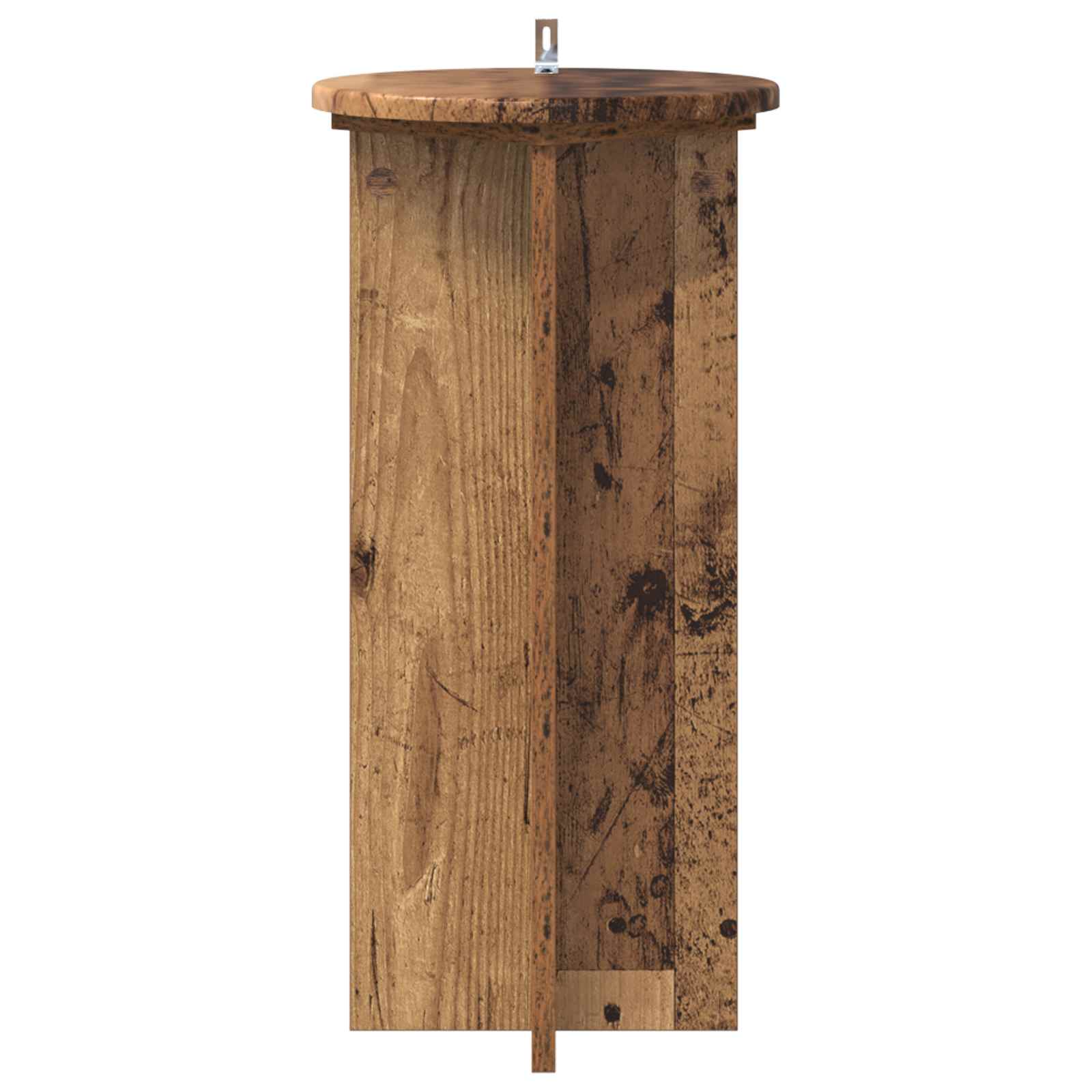 Βάση φυτών 2 pcs Παλαιωμένο ξύλο 29,5 x 29,5 x 60 εκ. - Pakobazaar