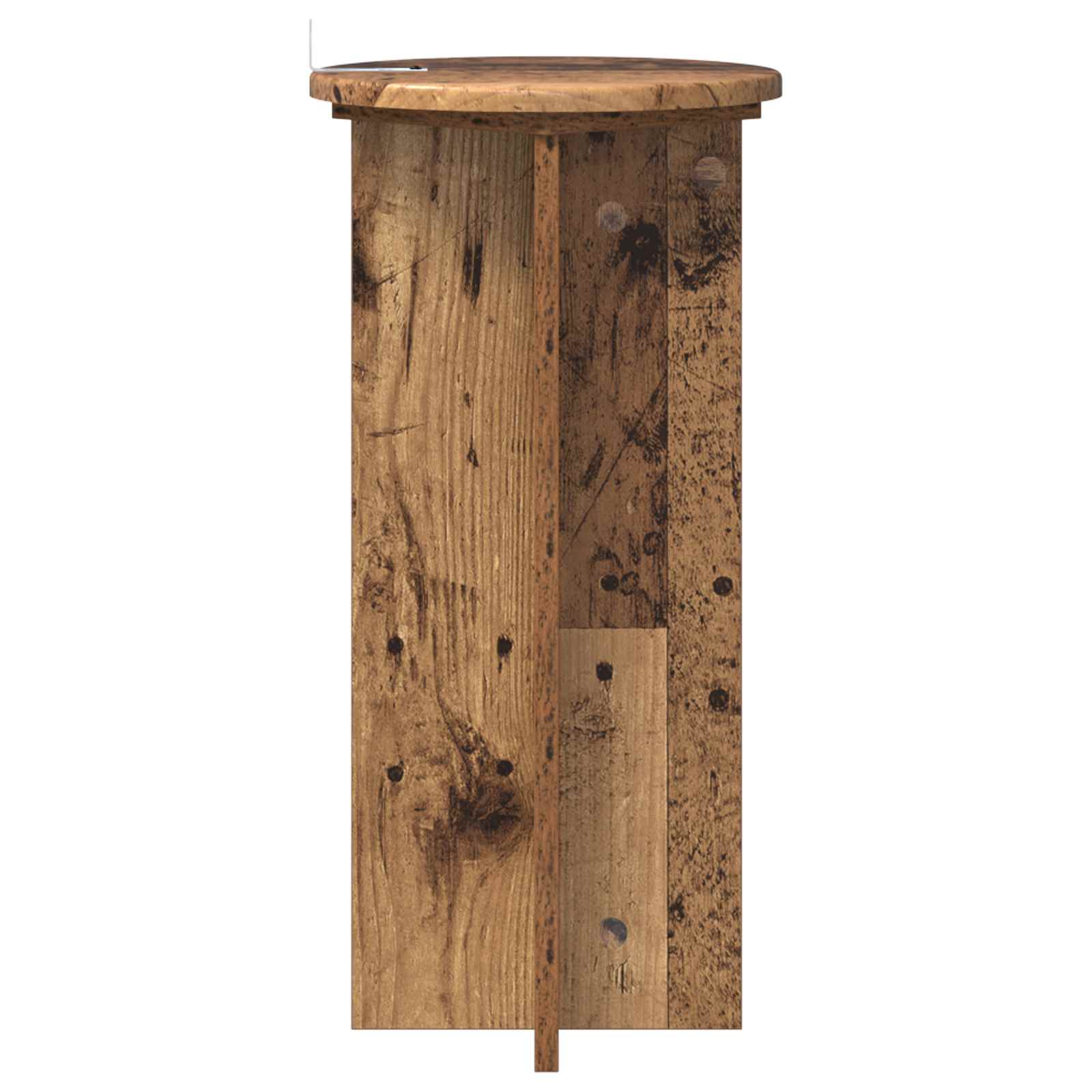 Βάση φυτών 2 pcs Παλαιωμένο ξύλο 29,5 x 29,5 x 60 εκ. - Pakobazaar