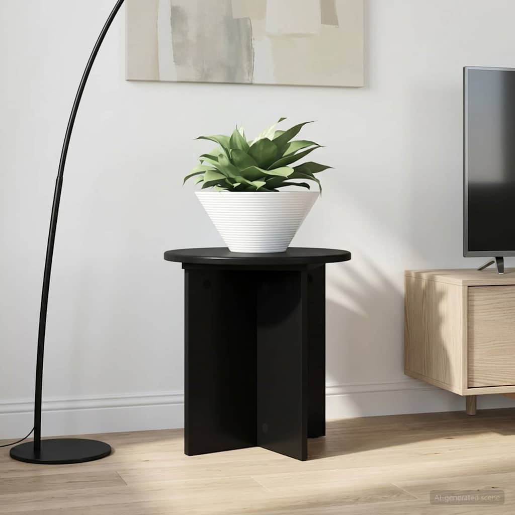 Βάση φυτών 2 pcs Μαύρο 40 x 40 x 40 cm Επεξεργασμένο Ξύλο - Pakobazaar