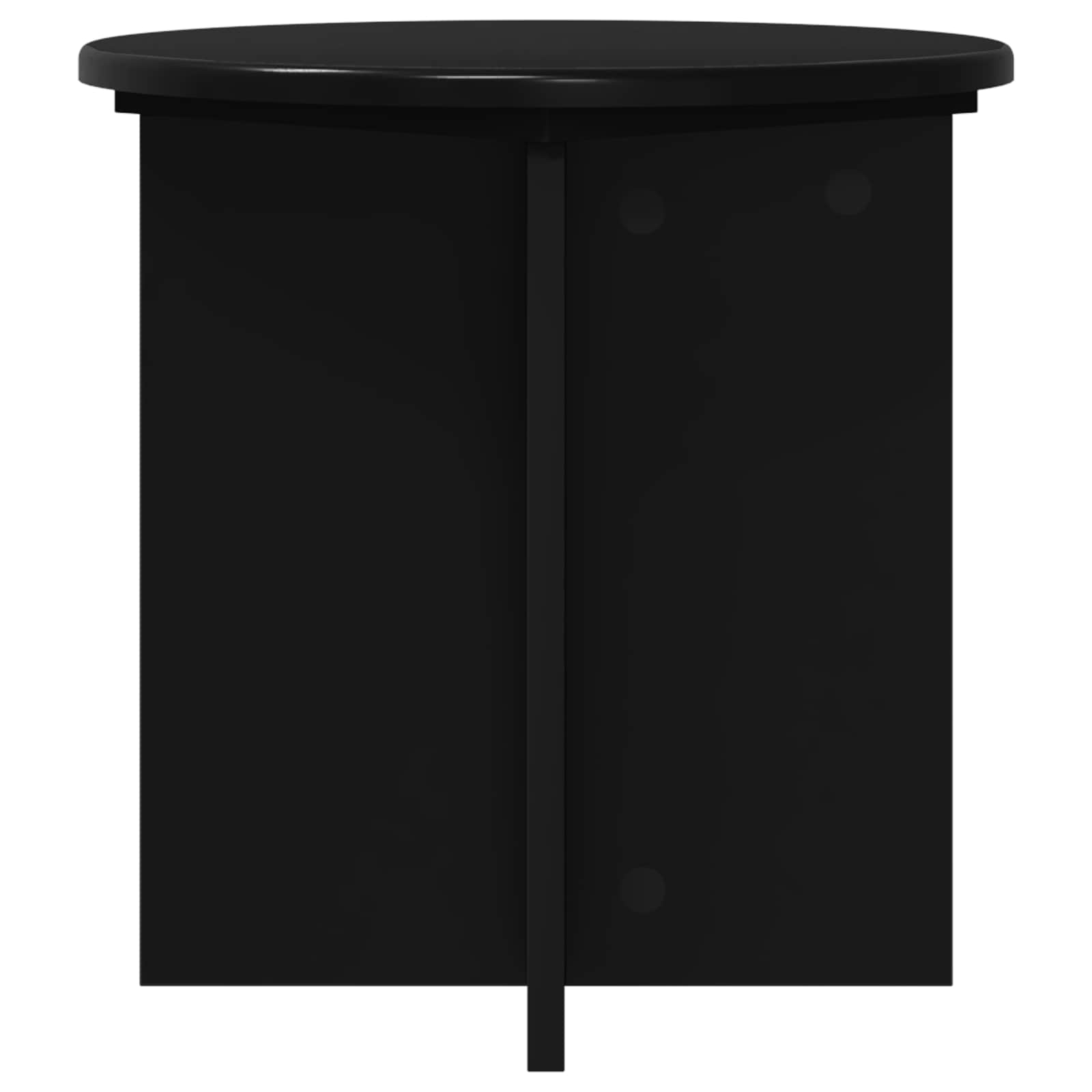 Βάση φυτών 2 pcs Μαύρο 40 x 40 x 40 cm Επεξεργασμένο Ξύλο - Pakobazaar