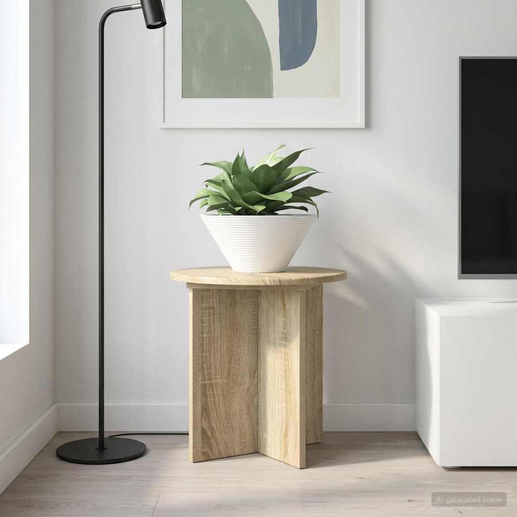 Βάση φυτών 2 pcs Sonoma Δρυς 40 x 40 x 40 cm Επεξεργασμένο Ξύλο - Pakobazaar