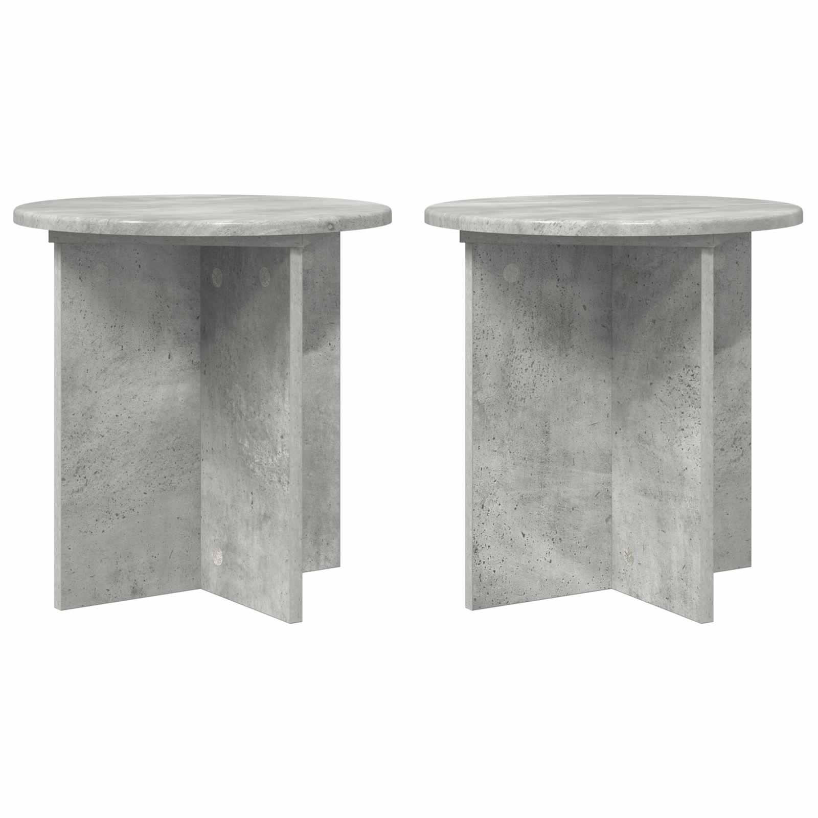 Βάση φυτών 2 pcs Γκρι Σκυροδέματος 40 x 40 x 40 cm - Pakobazaar