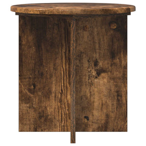 Βάση φυτών 2 pcs Καπνισμένο Ξύλο Δρυός 40 x 40 x 40 cm - Pakobazaar