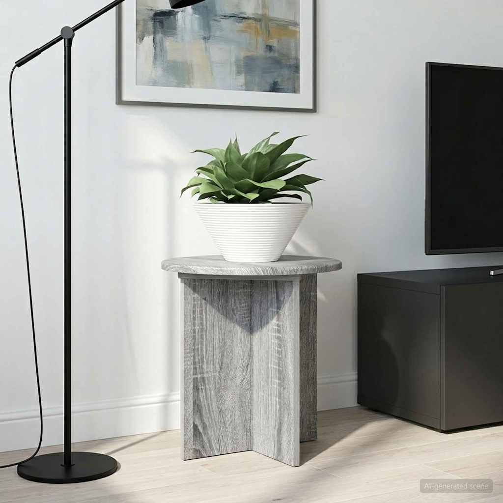 Βάση φυτών 2 pcs Γκρι Sonoma 40 x 40 x 40 cm Επεξεργασμένο Ξύλο - Pakobazaar