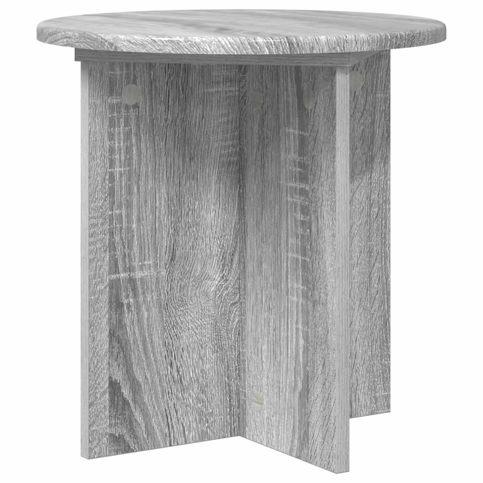 Βάση φυτών 2 pcs Γκρι Sonoma 40 x 40 x 40 cm Επεξεργασμένο Ξύλο - Pakobazaar
