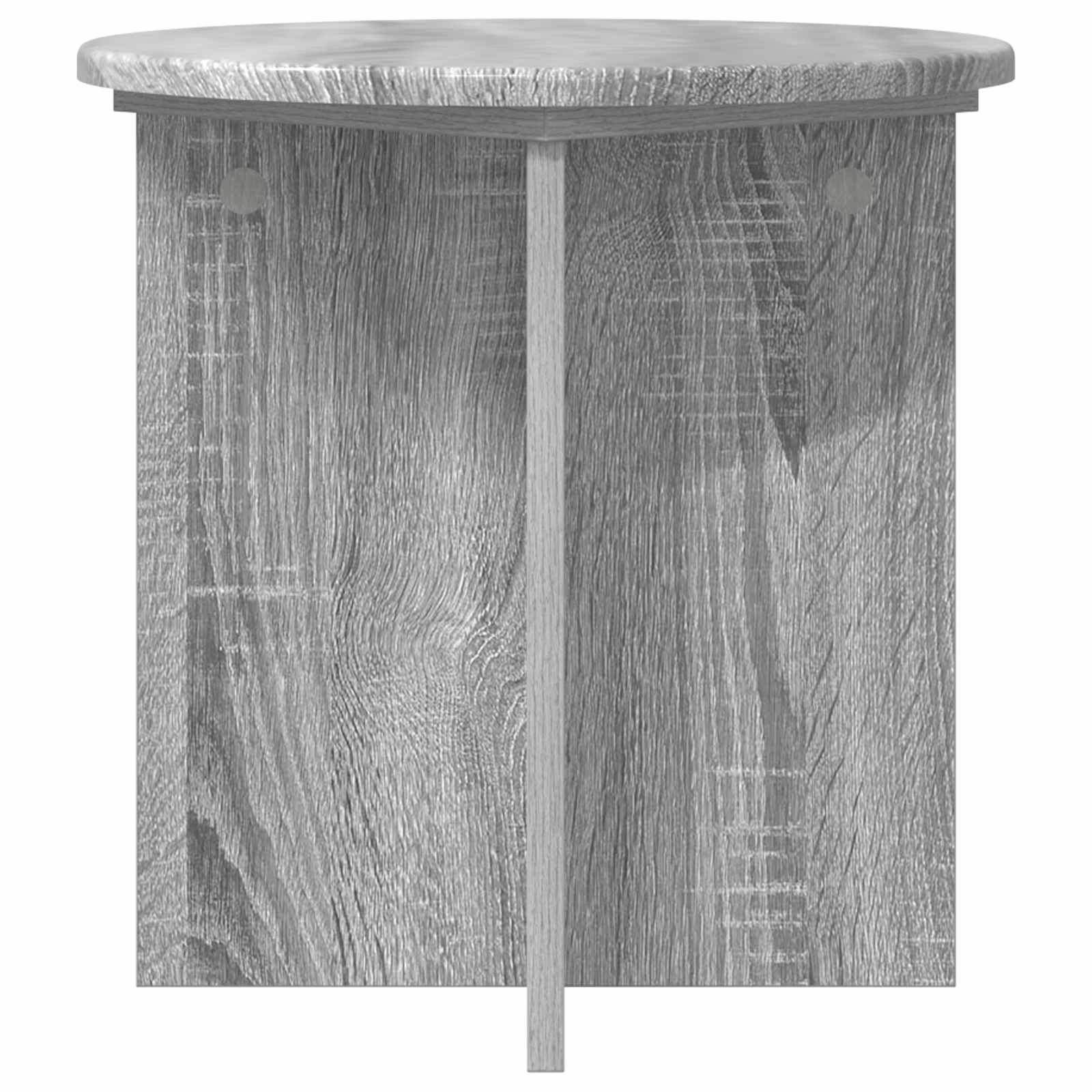 Βάση φυτών 2 pcs Γκρι Sonoma 40 x 40 x 40 cm Επεξεργασμένο Ξύλο - Pakobazaar