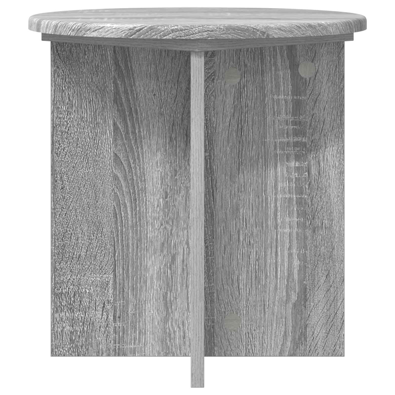 Βάση φυτών 2 pcs Γκρι Sonoma 40 x 40 x 40 cm Επεξεργασμένο Ξύλο - Pakobazaar