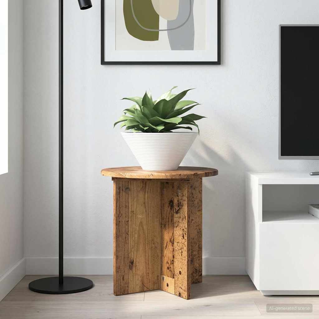 Βάση φυτών 2 pcs Παλαιωμένο ξύλο 40 x 40 x 40 cm - Pakobazaar