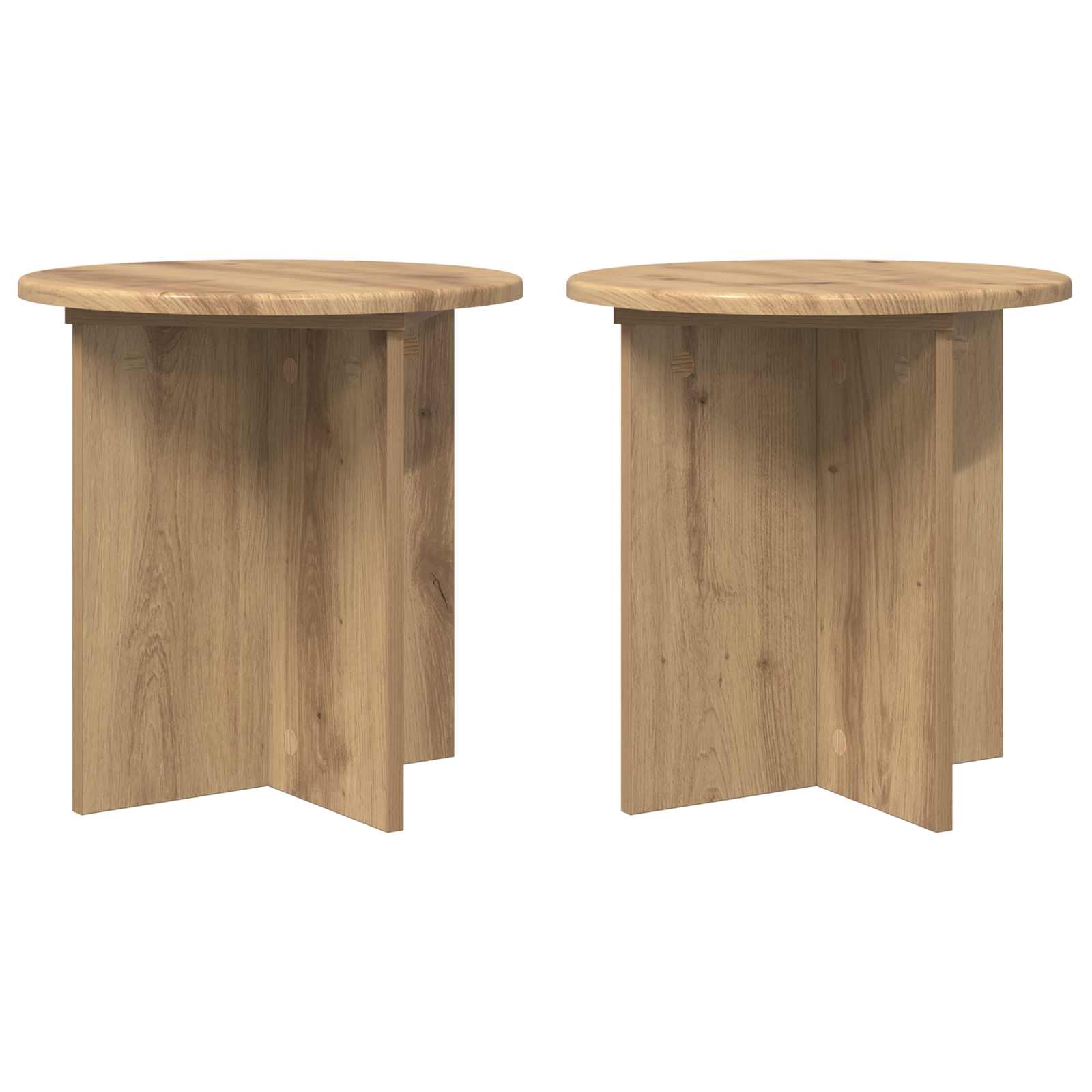Βάση φυτών 2 pcs Artisan Δρυς 40 x 40 x 40 cm - Pakobazaar