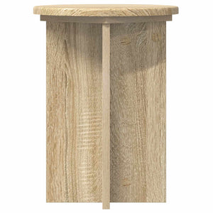 Βάση φυτών 2 pcs Sonoma Δρυς Ø29,5 x 40 εκ. Επεξεργασμένο Ξύλο - Pakobazaar