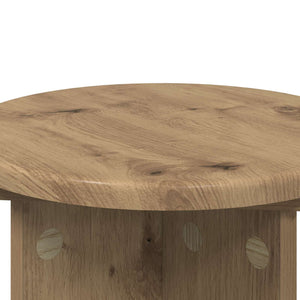 Βάση φυτών 2 pcs Artisan Δρυς Ø29,5 x 40 εκ. Επεξεργασμένο Ξύλο - Pakobazaar