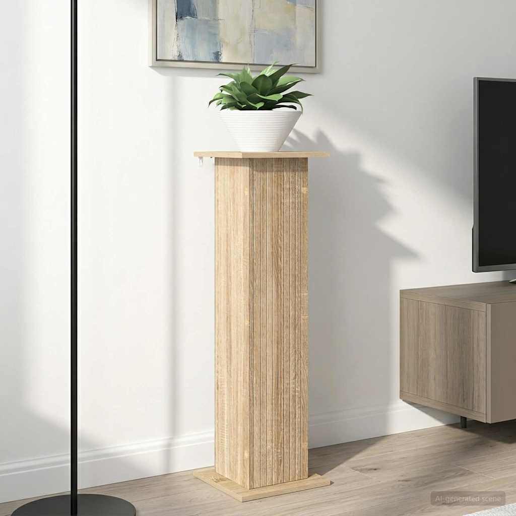 Βάση φυτών 2 pcs Sonoma Δρυς 30,5 x 30 x 100,5 εκ - Pakobazaar