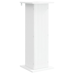 Βάση φυτών 2 pcs Λευκό 30,5 x 30 x 80,5 εκ Επεξεργασμένο Ξύλο - Pakobazaar
