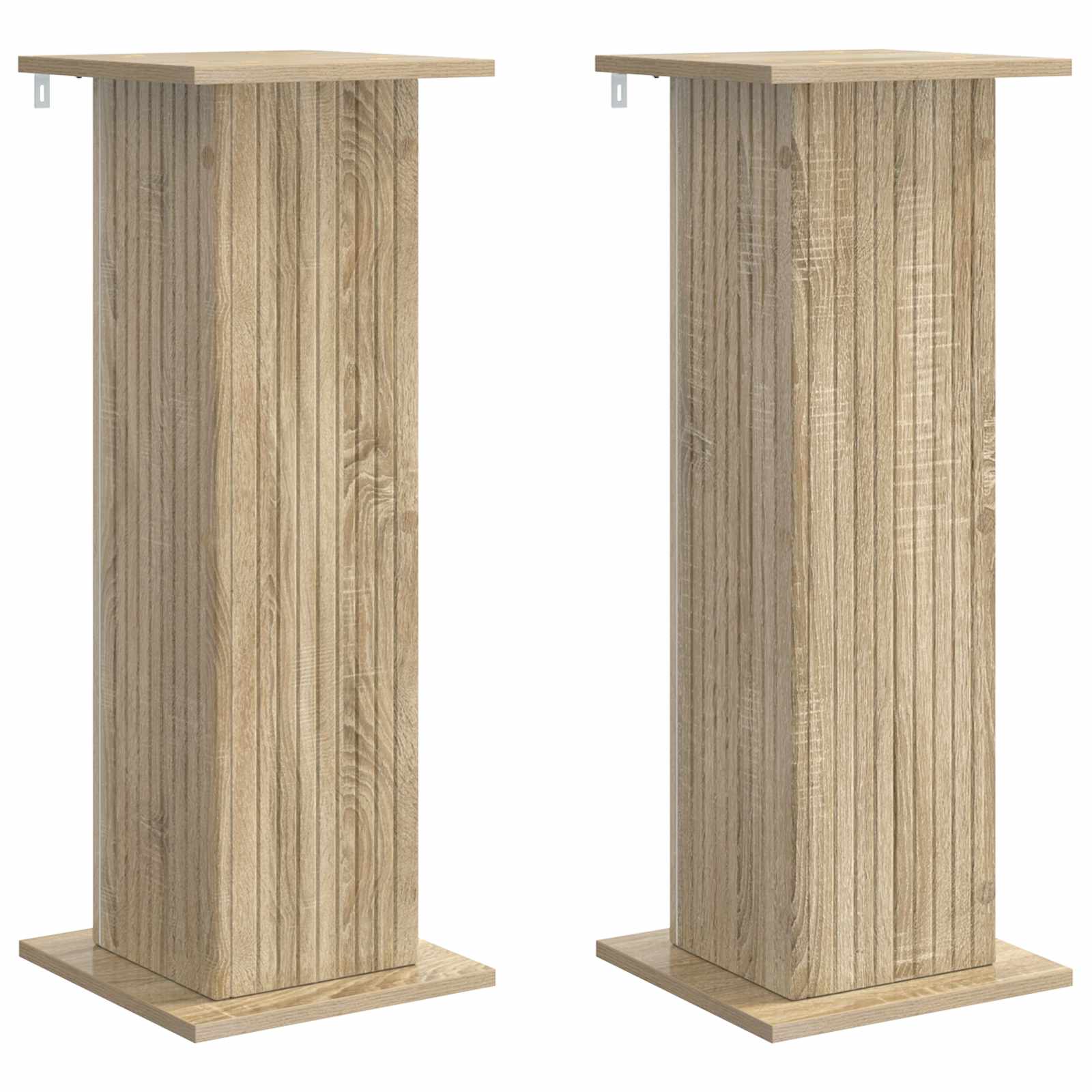 Βάση φυτών 2 pcs Sonoma Δρυς 30,5 x 30 x 80,5 εκ - Pakobazaar