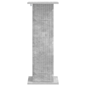 Βάση φυτών 2 pcs Γκρι Σκυροδέματος 30,5 x 30 x 80,5 εκ - Pakobazaar