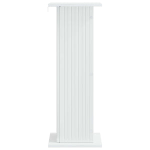 Βάση φυτών Γυαλιστερό Λευκό 30,5 x 30 x 80,5 εκ - Pakobazaar
