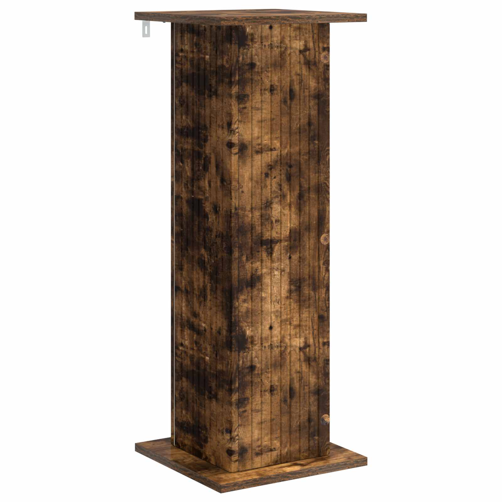 Βάση φυτών 2 pcs Καπνισμένο Ξύλο Δρυός 30,5 x 30 x 80,5 εκ - Pakobazaar