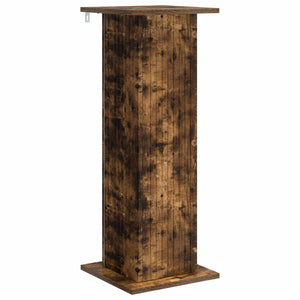 Βάση φυτών 2 pcs Καπνισμένο Ξύλο Δρυός 30,5 x 30 x 80,5 εκ - Pakobazaar