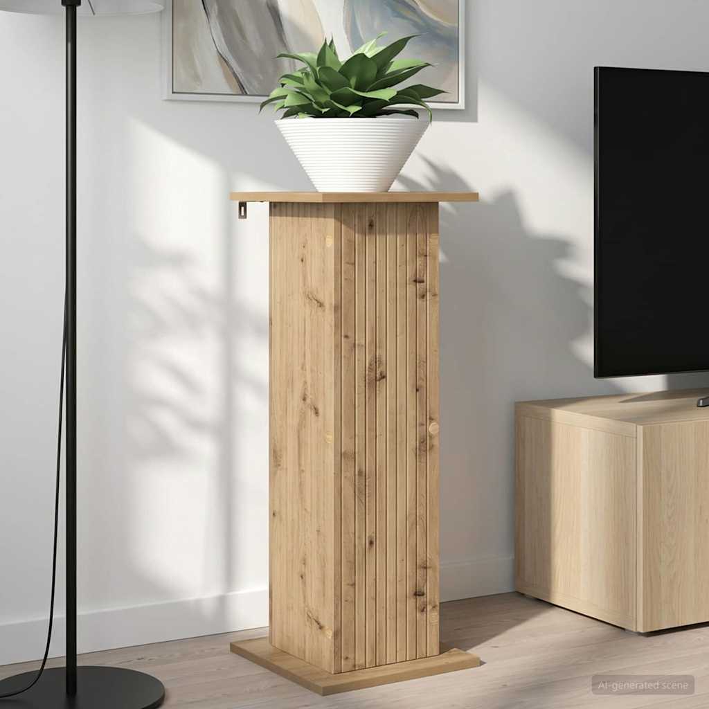 Βάση φυτών 2 pcs Artisan Δρυς 30,5 x 30 x 80,5 εκ - Pakobazaar