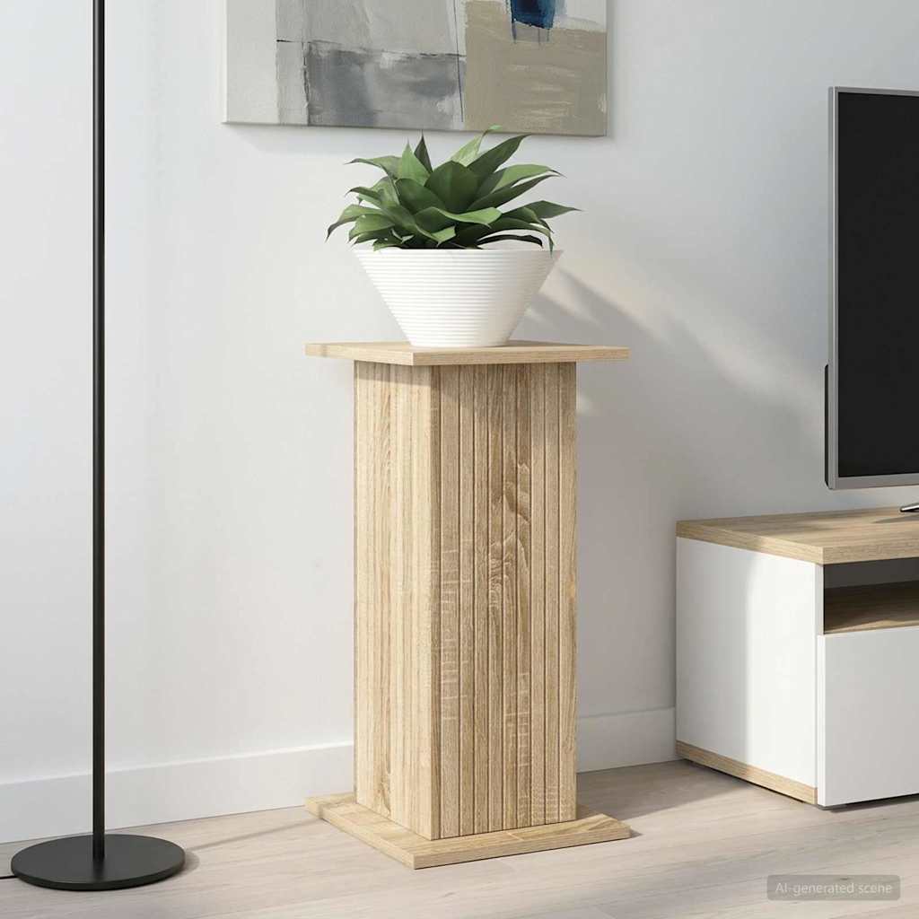 Βάση φυτών 2 pcs Sonoma Δρυς 30,5 x 30 x 60,5 εκ - Pakobazaar