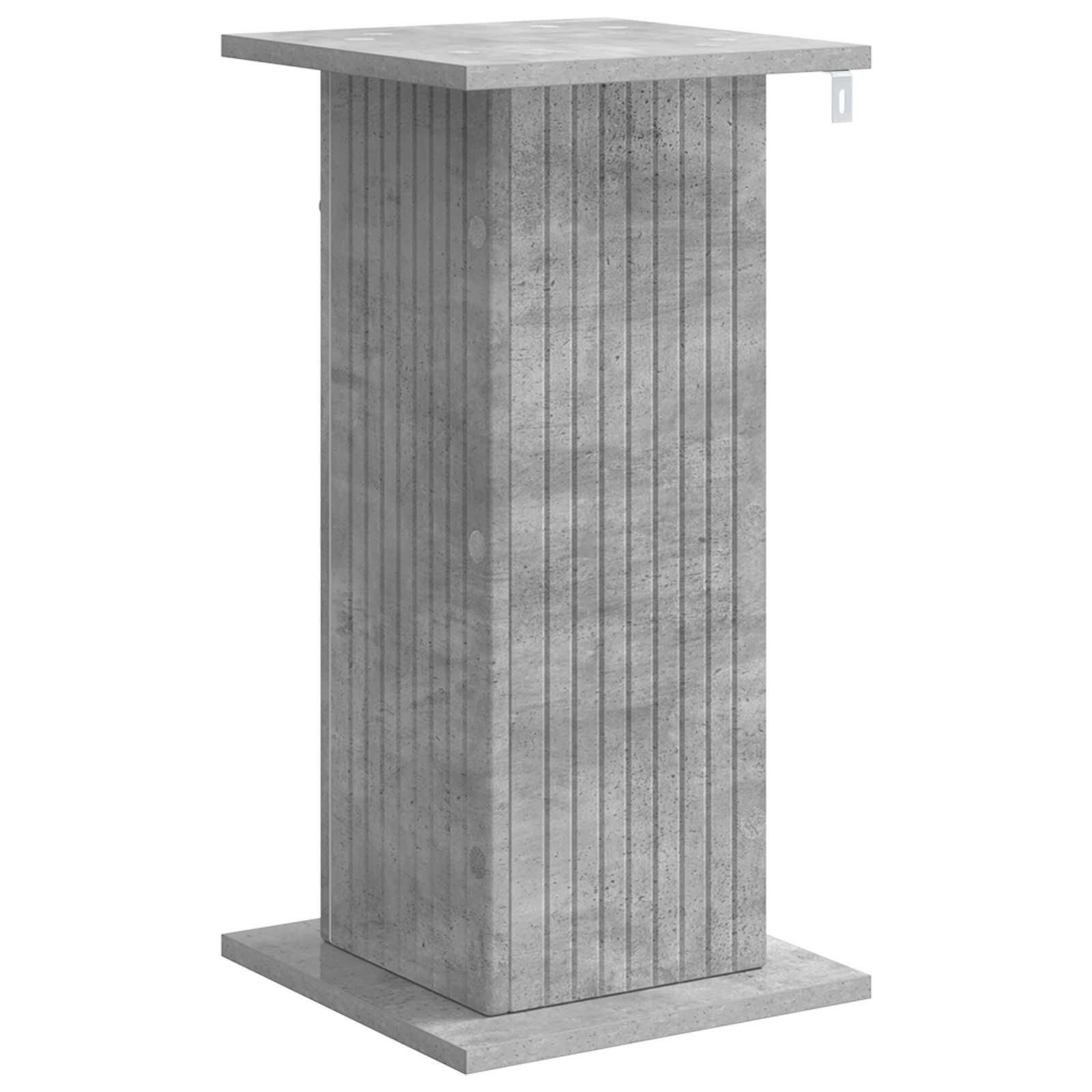 Βάση φυτών Γκρι Σκυροδέματος 30,5 x 30 x 60,5 εκ - Pakobazaar