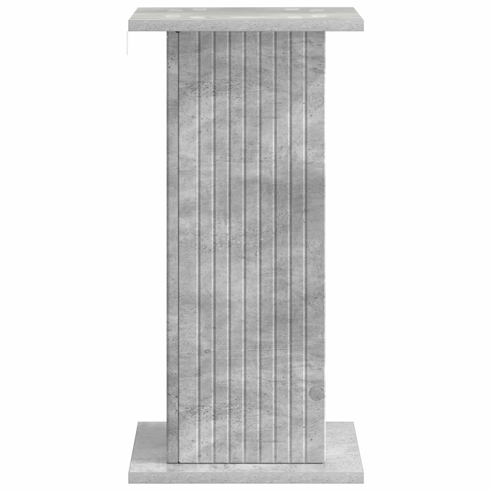 Βάση φυτών Γκρι Σκυροδέματος 30,5 x 30 x 60,5 εκ - Pakobazaar