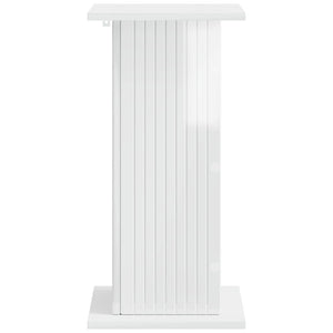 Βάση φυτών 2 pcs Γυαλιστερό Λευκό 30,5 x 30 x 60,5 εκ - Pakobazaar