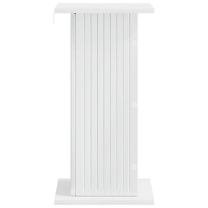 Βάση φυτών 2 pcs Γυαλιστερό Λευκό 30,5 x 30 x 60,5 εκ - Pakobazaar