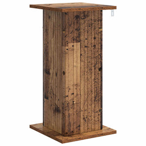 Βάση φυτών 2 pcs Παλαιωμένο ξύλο 30,5 x 30 x 60,5 εκ - Pakobazaar