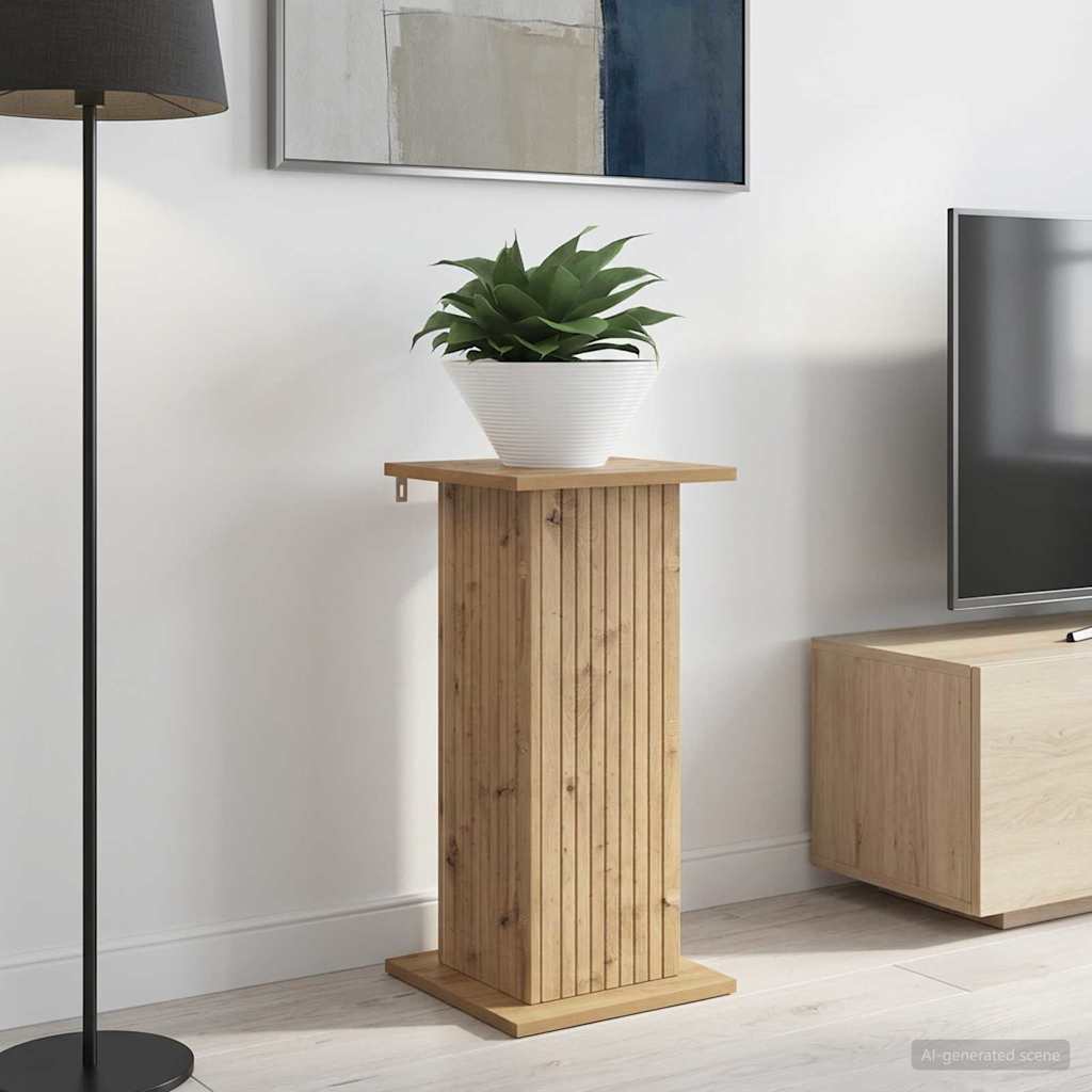 Βάση φυτών 2 pcs Artisan Δρυς 30,5 x 30 x 60,5 εκ - Pakobazaar