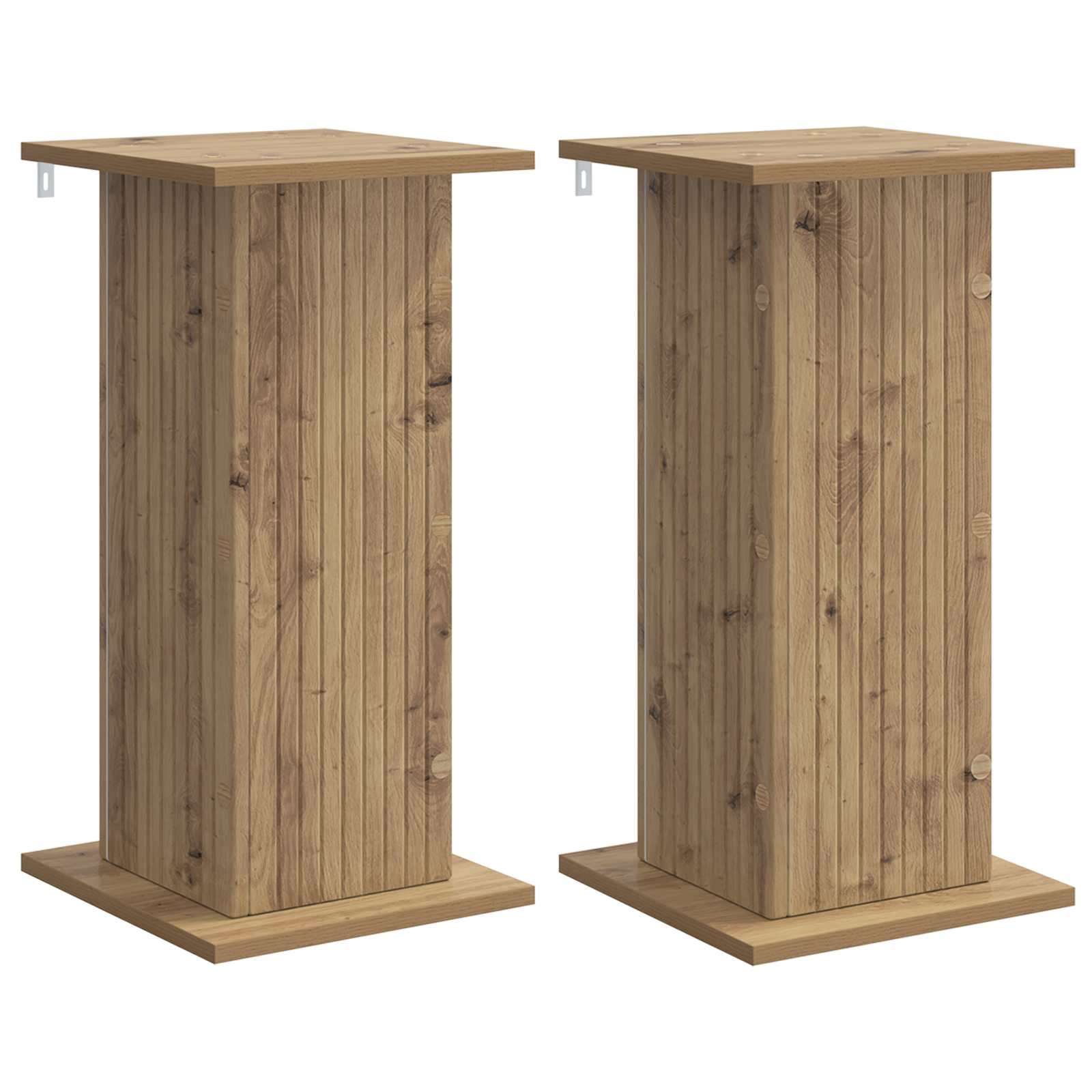 Βάση φυτών 2 pcs Artisan Δρυς 30,5 x 30 x 60,5 εκ - Pakobazaar